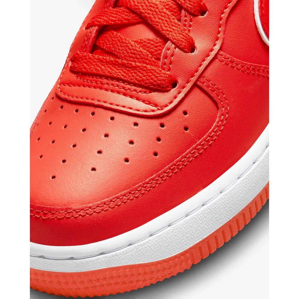 Nike Air Force 1 Low LV8 GS Picante Red White DX5805 600 - SIZE 6Y / 7.5 WOMENS - Picture 7 of 8